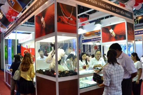 越南胡志明珠宝展览会IJV展会现场图片