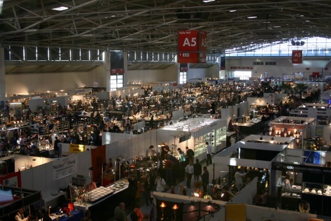 德国慕尼黑矿物宝石展览会展会现场图片