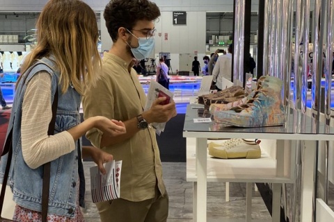 意大利米兰鞋类展览会展会现场图片