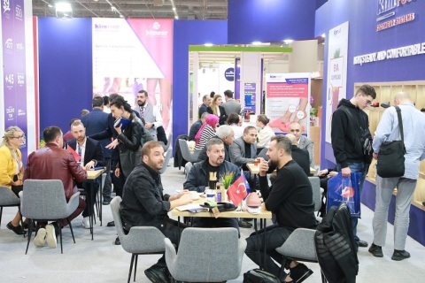 土耳其皮革鞋材、鞋机展览会展会现场图片