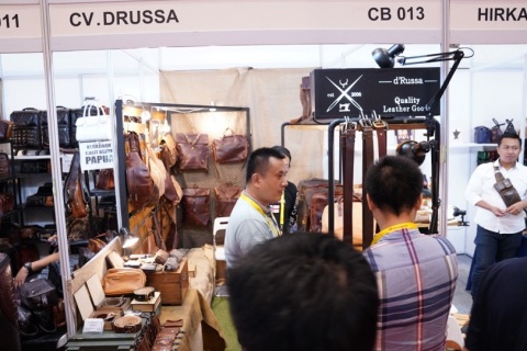 印尼雅加达鞋类及皮革展览会展会现场图片