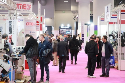 土耳其皮革鞋材、鞋机展览会展会现场图片