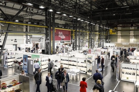 德国杜塞尔多夫鞋展览会展会现场图片