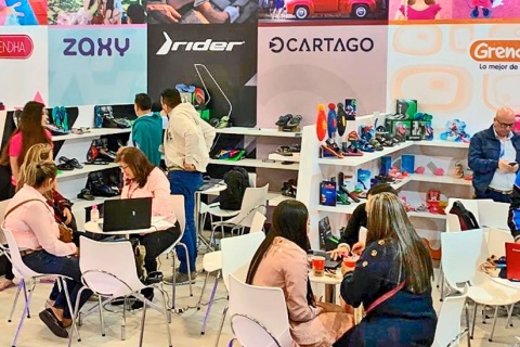 哥伦比亚皮革展-哥伦比亚皮鞋皮包展展会现场图片