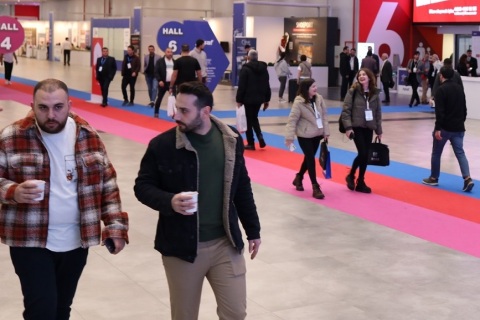 土耳其皮革鞋材、鞋机展览会展会现场图片