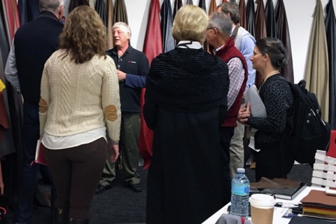 美国高点家纺、皮革展览会展会现场图片