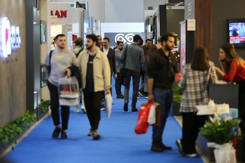 土耳其皮革鞋材、鞋机展览会展会现场图片