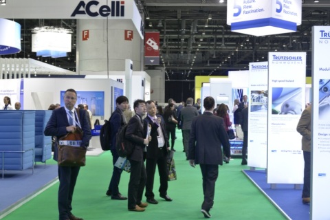 瑞士日内瓦无纺布及非织造展览会展会现场图片