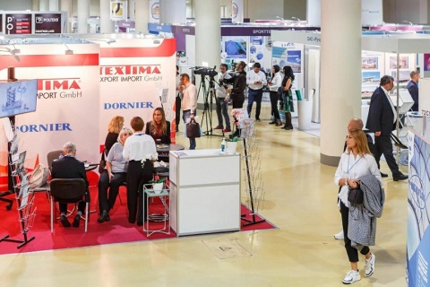 俄罗斯莫斯科无纺布及非织造展览会展会现场图片