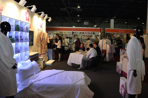 哈萨克斯坦家用纺织品及室内设计展览会展会现场图片