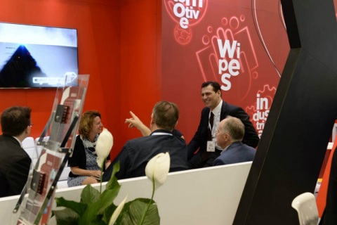 美国迈阿密无纺布及非织造展览会展会现场图片