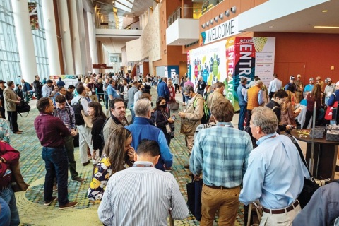 美国产业用布及纺织品展览会展会现场图片