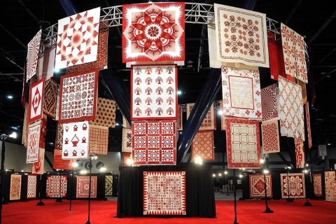 美国休斯敦缝制品展览会展会现场图片