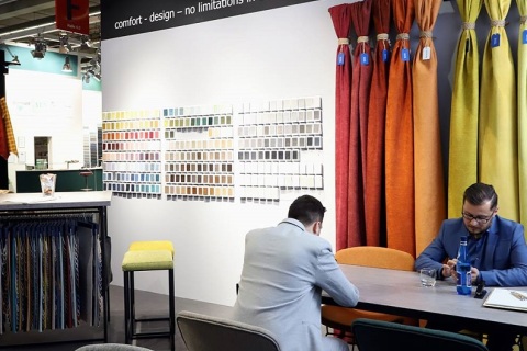 印度孟买家纺展览会展会现场图片