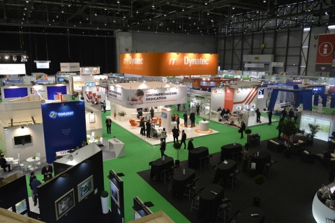 瑞士日内瓦无纺布及非织造展览会展会现场图片