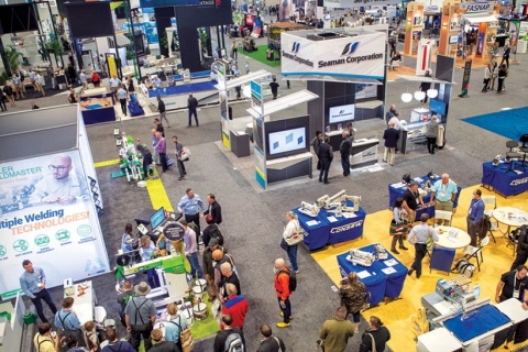 美国产业用布及纺织品展览会展会现场图片