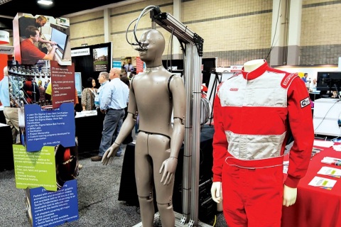 美国产业用布及纺织品展览会展会现场图片