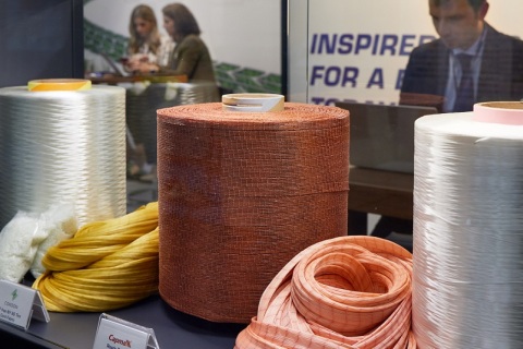 德国法兰克福无纺布及非织造展览会展会现场图片