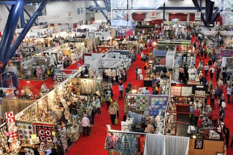 美国休斯敦缝制品展览会展会现场图片