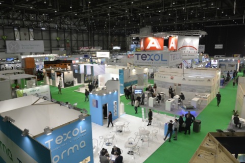 瑞士日内瓦无纺布及非织造展览会展会现场图片