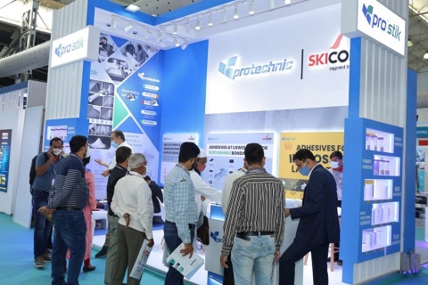 印度无纺布及非织造展览会展会现场图片