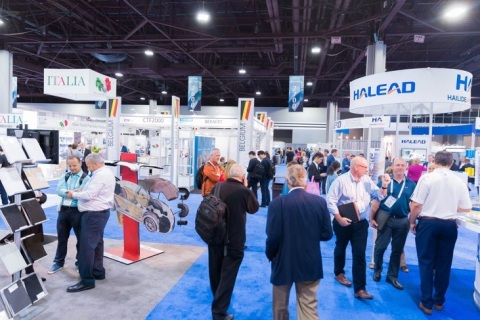 美国无纺布及非织造展览会展会现场图片