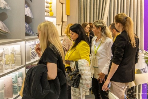 俄罗斯莫斯科家纺展览会展会现场图片