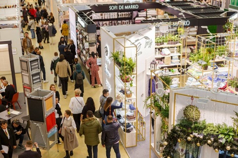 俄罗斯莫斯科家纺展览会展会现场图片