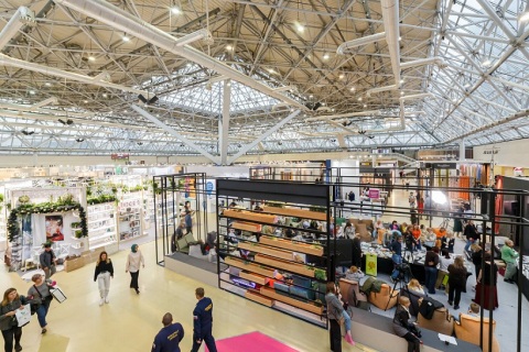 俄罗斯莫斯科家纺展览会展会现场图片