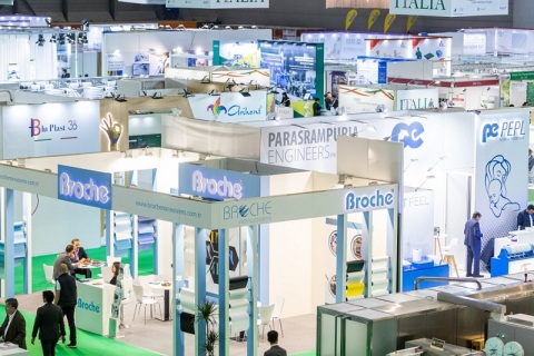 瑞士日内瓦无纺布及非织造展览会展会现场图片