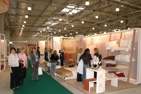 俄罗斯莫斯科家纺展览会展会现场图片