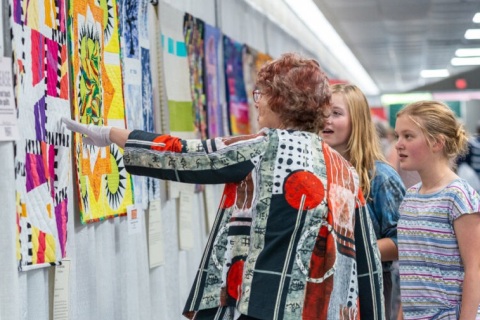 美国休斯敦缝制品展览会展会现场图片