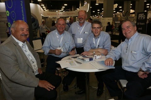 美国迈阿密无纺布及非织造展览会展会现场图片