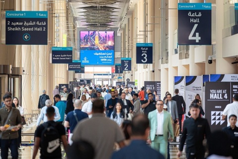 中东阿联酋迪拜家纺展览会展会现场图片