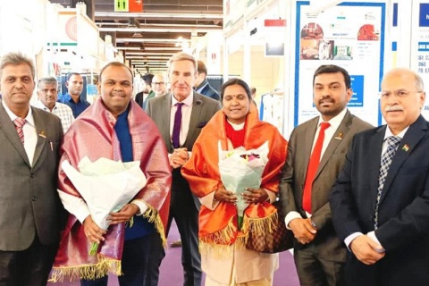 印度孟买家纺展览会展会现场图片