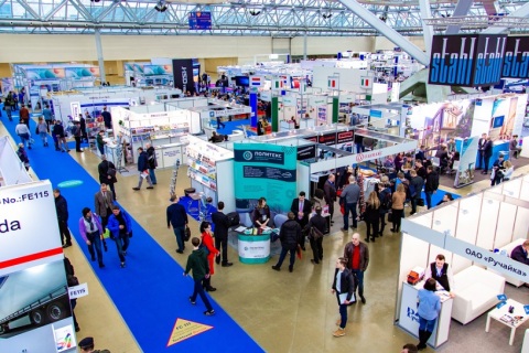 俄罗斯莫斯科无纺布及非织造展览会展会现场图片