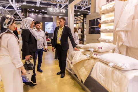 俄罗斯莫斯科家纺展览会展会现场图片