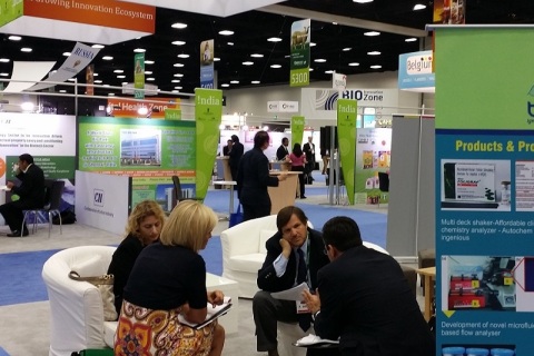 美国生物科技展览会展会现场图片