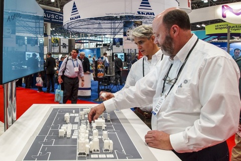 美国纽约生物制药展览会展会现场图片