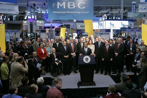 美国生物科技展览会展会现场图片