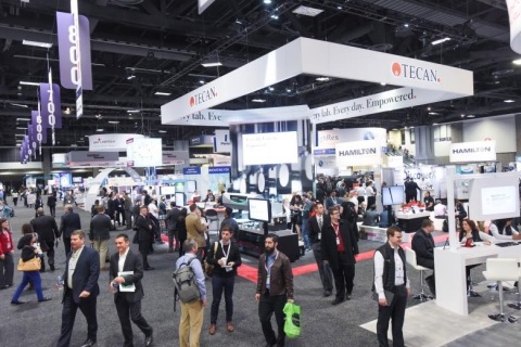 美国实验室及临床医疗展览会展会现场图片