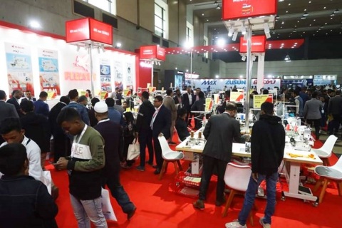 孟加拉达卡缝制设备展览会GTB展会现场图片