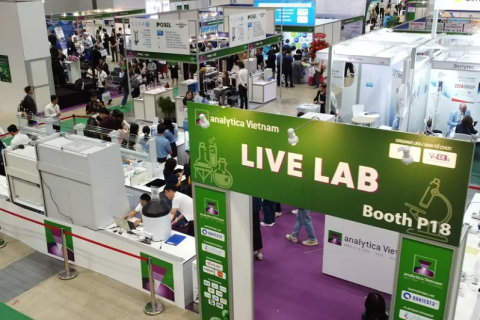 越南胡志明分析生化及实验室设备展览会展会现场图片