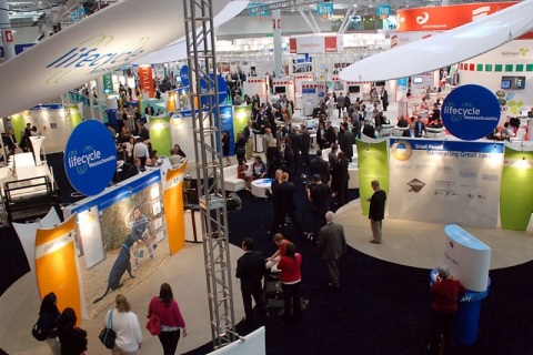 美国生物科技展览会展会现场图片