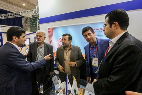 伊朗制药原料及制药机械展览会展会现场图片