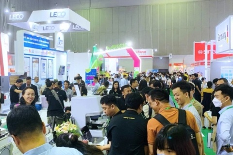 越南胡志明分析生化及实验室设备展览会展会现场图片