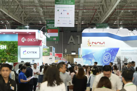 越南胡志明分析生化及实验室设备展览会展会现场图片