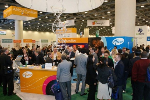 美国生物科技展览会展会现场图片