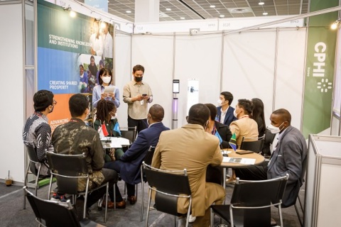 韩国首尔制药原料展览会展会现场图片