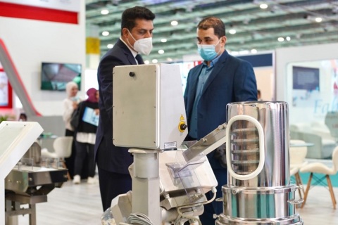 埃及开罗制药原料展览会展会现场图片